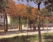Gustave Caillebotte Square at Argenteuil Spain oil painting artist